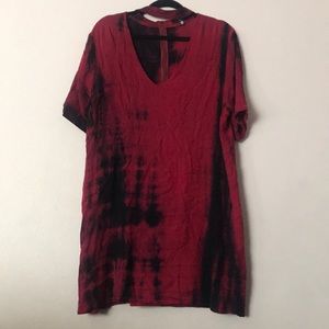 Missguided tie dye dress